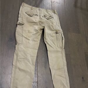 Free People Women's Cargo Pants in Khaki
